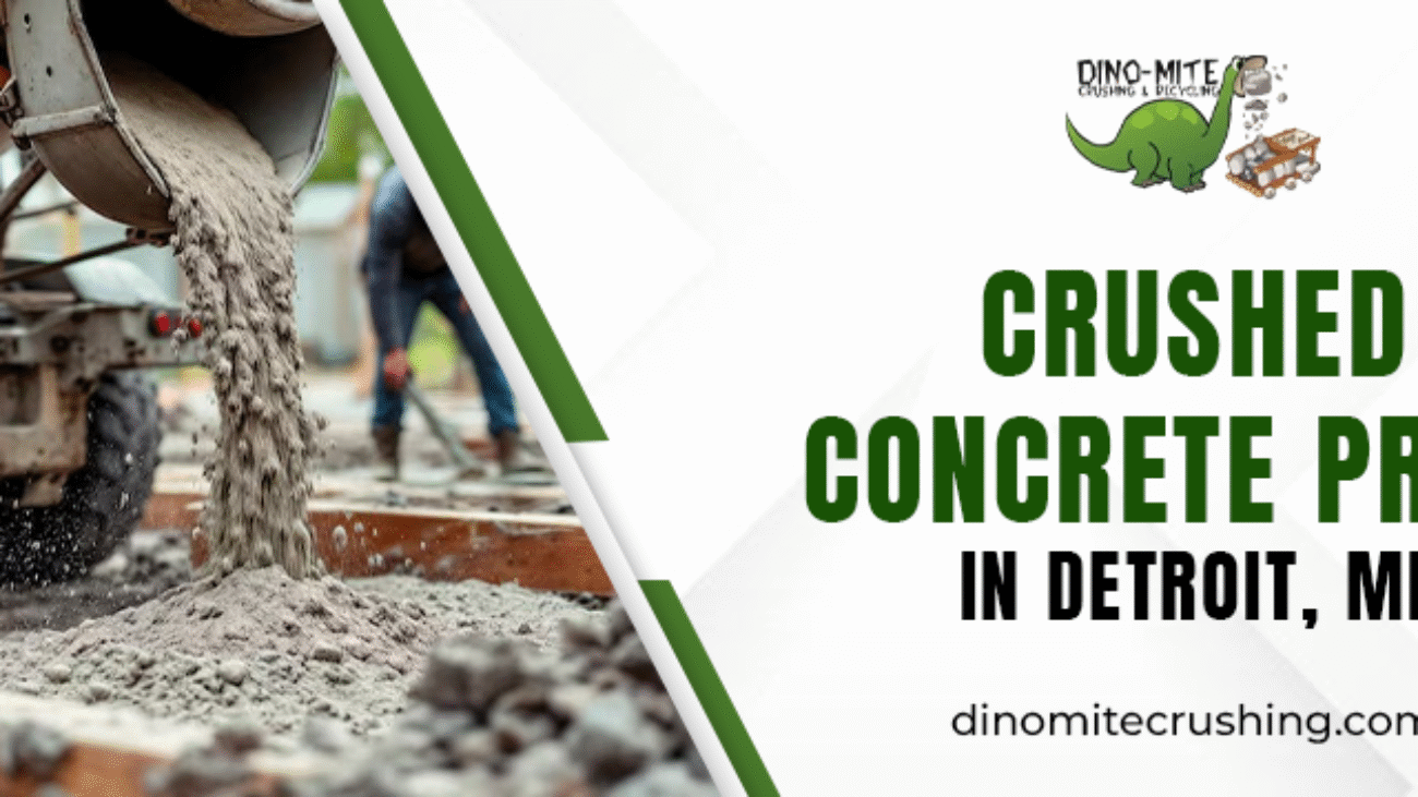 crushed concrete price in Detroit, MI