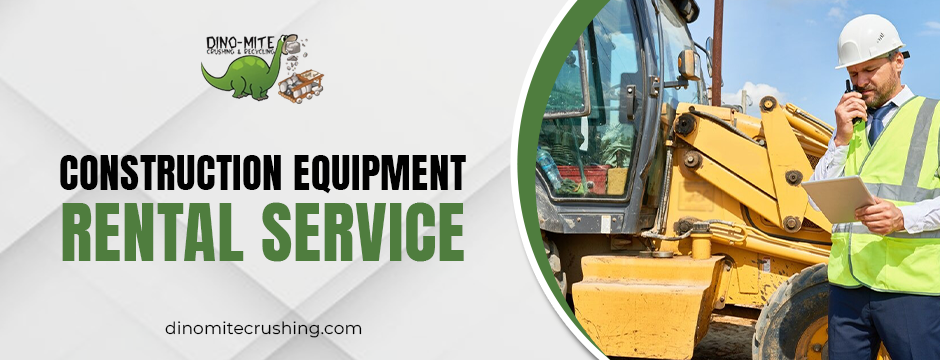 construction equipment rental service